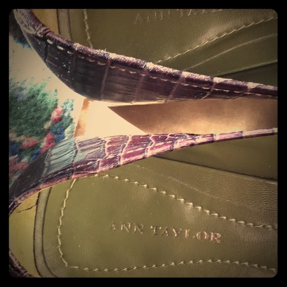 Ann Taylor leather loafer…Sale